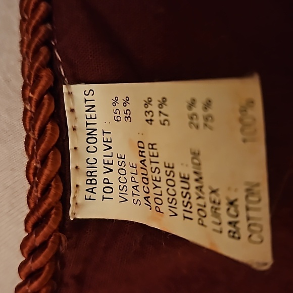 Renaissance Old World Velvet Jacquard Regal Castlecore Performance Unisex Cape - Picture 12 of 12